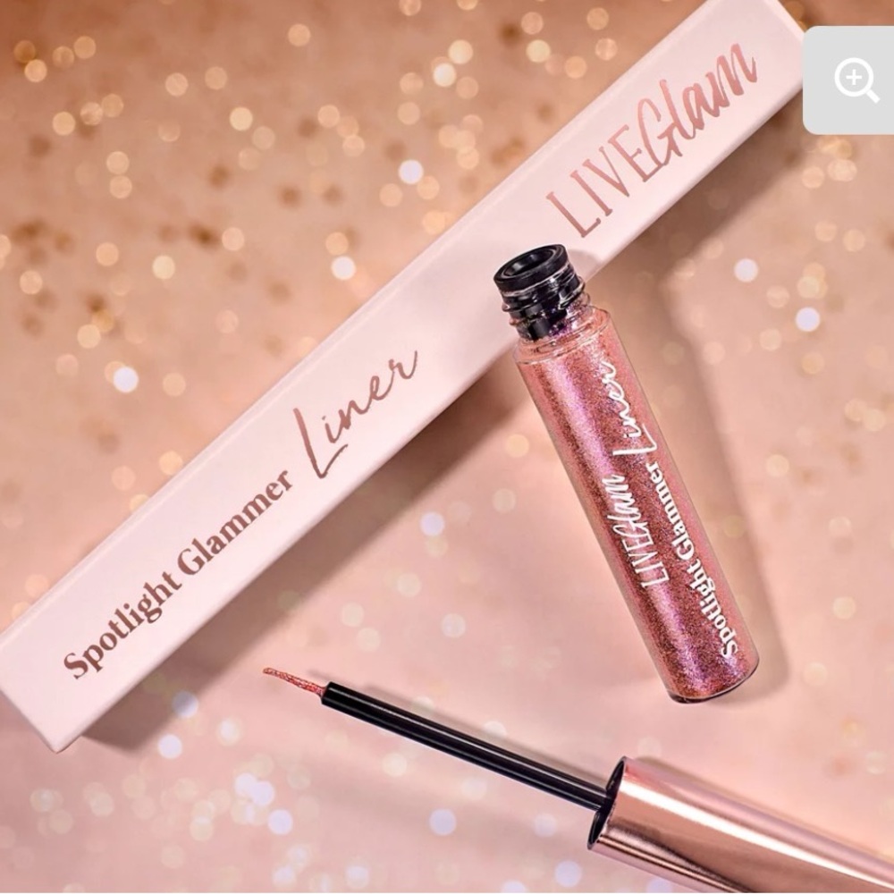 Spotlight Glammer Liner (Pink) Iridescent finish OS NEW
